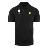 Camisa Puma Polo Scuderia Ferrari Preto