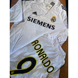 Camisa Real Madrid 2006 adidas Ronaldo 9 Pronta Entrega