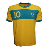 Camisa Retrô Do Brasil Faixa