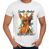 Camisa Santo André Rogai Por Nós! Religiosa Igreja