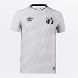 Camisa Santos I 21/22 S/n° Torcedor Umbro Branco - Original