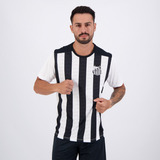 Camisa Santos Majestic Branca E Preta