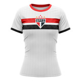 Camisa Sâo Paulo Fc Home Feminina Original Licenciada Spfc