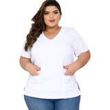 Camisa Scrub Médico Veterinário Enfermeiro Plus Size - Sh