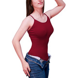 Camisa Seca Barriga Sem Costura Cinta Modeladora Feminina 