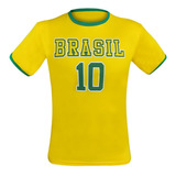 Camisa Seleção Brasileira 12 A 14