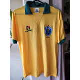 Camisa Seleção Brasileira 1990 Topper Retrô