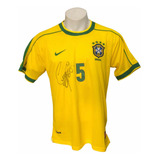 Camisa Seleção Brasileira 1998 Autografada César