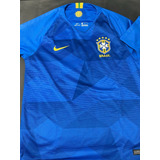 Camisa Seleção Brasileira 2014/2018 Azul Nike 