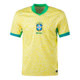 Camisa Seleção Brasileira Oficial 2024/25 Torcedor Na Oferta
