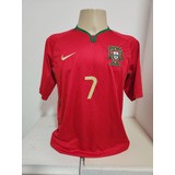 Camisa Seleção De Portugal Home Vermelha