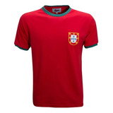Camisa Seleção Portugal Retrô 1960 Oficial Liga Retrô Promoç