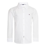 Camisa Social Bebê Branca Original Tommy Hilfiger 18 Meses