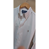 Camisa Social Em Sarja Polo Ralph Lauren Original Gg