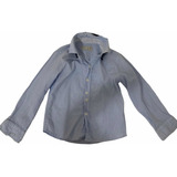 Camisa Social Infantil Azul Claro Zara Boys Tam 2/3 (98cm)
