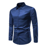 Camisa Social Masculina Slim Fit Premium Pronta Entrega