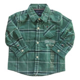 Camisa Social Tommy Hilfiger Original Infantil Bebe