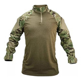 Camisa Tática Combat Shirt 711 Forhonor Multicam Rip Stop