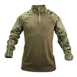 Camisa Tática Combate Combat Shirt 711 Multicam Forhonor