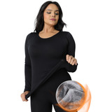Camisa Térmica Feminina Frio Intenso Flanelada Esquenta 