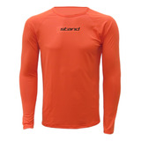 Camisa Térmica Infantil Laranja Uv50+ Personalize!
