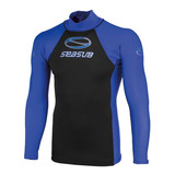 Camisa Térmica Neoprene Lycra Seasub, Mergulho Surf