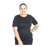Camisa Térmica Segunda Pele Manga Curta Feminina Plus Size