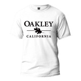 Camisa Unissex Oakley Califórnia Ótimo Tecido