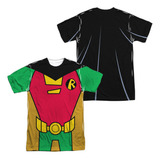 Camisa Unissex Para Adultos Com Uniforme De Teen Titans Go R