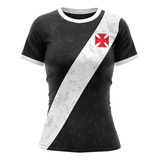 Camisa Vasco Da Gama Building Feminina Licenciada Original