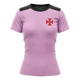 Camisa Vasco Feminina Baby Look Oficial Licenciada Majestic