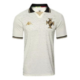 Camisa Vasco Of.3 22/23 Torcedor Kappa Masculina - Off White