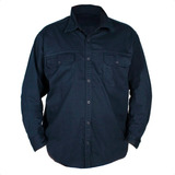 Camisa Workshirt Sem Estampa Barbeiro Mecânico Uniforme