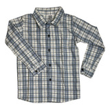 Camisa Xadrez Infantil Manga Longa Algodão Festa Junina