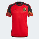 Camisa adidas Bélgica Home Oficial 1 2022 Hd9412