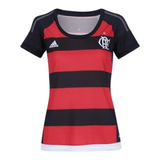 Camisa adidas Flamengo Feminina Rubro-negra 2015