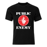 Camisas Hip Hop Public Enemy Rap Anos 80