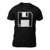 Camiseta - Disquete Floppy Disk Geek