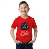 Camiseta 100% Algodão Kids Filme Five