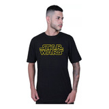 Camiseta 100% Algodão Star Wars Filmes