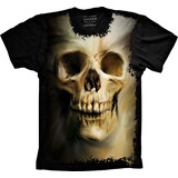 Camiseta 175 Cranio Caveira 3d Estilo
