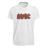 Camiseta Ac Dc Estampada Rock Wear Camisa Banda Heavy Metal