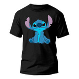 Camiseta Adulto Lilo Stitch Camisa 100%
