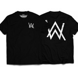 Camiseta Alan Walker Estampa Costas Faded Música Eletrônica