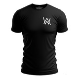 Camiseta Alan Walker Estampa Costas Faded