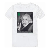 Camiseta Albert Einstein T-shirt Estampada - King E Joe