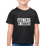 Camiseta Algodão Infantil Fitness De Taubaté Camisa