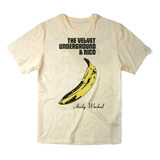 Camiseta Algodao The Velvet Underground Andy