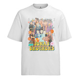 Camiseta Algodão Unissex Tshirt Jonas Brothers