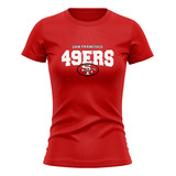 Camiseta Alternate Nfl San Francisco 49ers Feminina